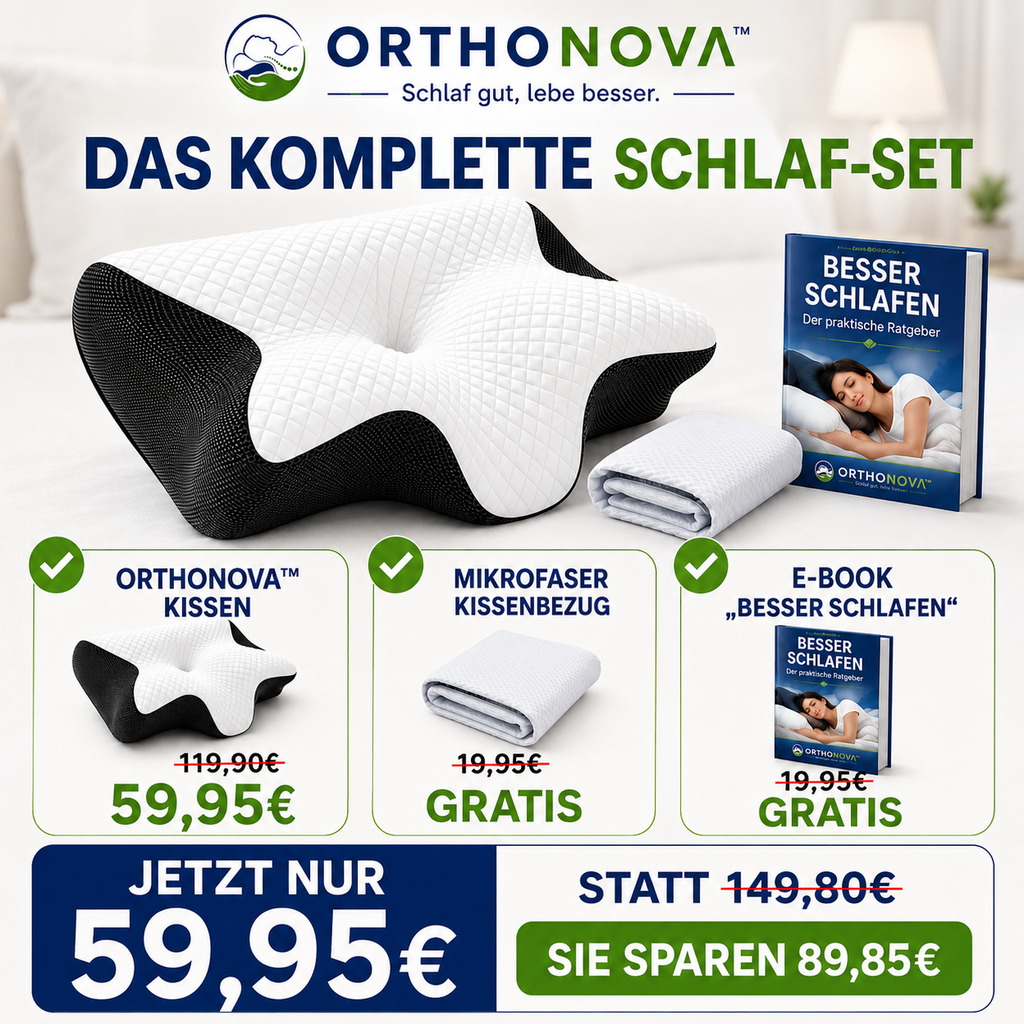 🥇 OrthoNova™ Premium Schlaf Set