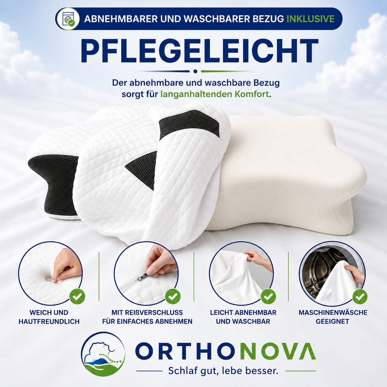 🥇 OrthoNova™ Premium Schlaf Set